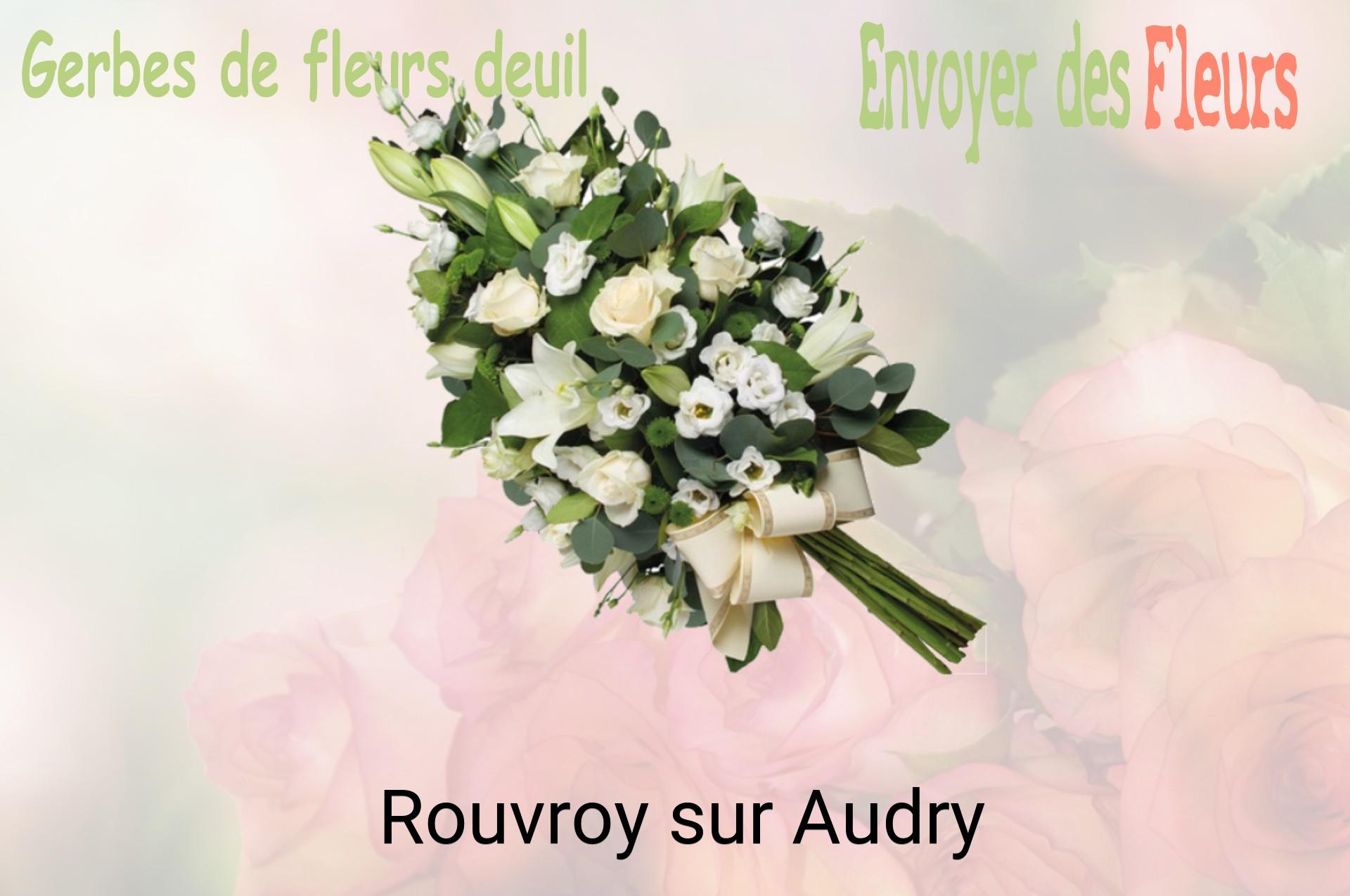 Gerbe de fleurs de deuil livrée à Rouvroy-sur-Audry